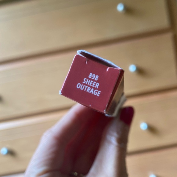 Sheer Outrage 🤯 MAC Powder Kiss full size lipstick NEW - Picture 10 of 13